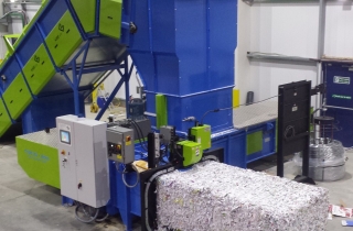 Twin Ram Baler Fully Automatic