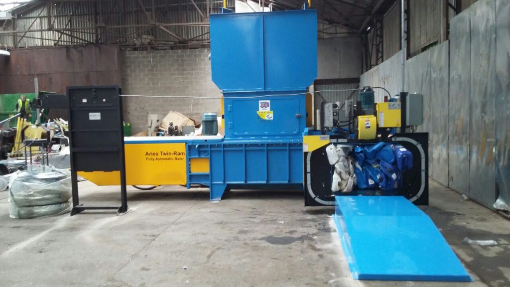 buying a waste baler, twin ram baler