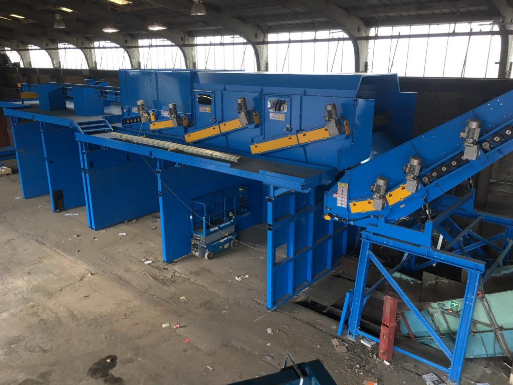 Pearce recycling MRF install by KME Ltd