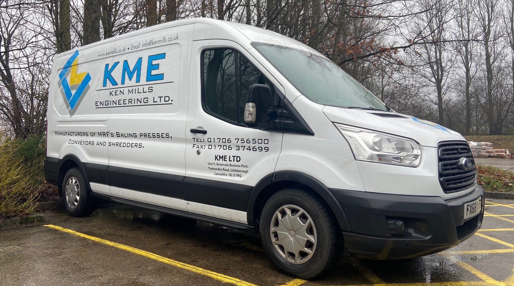 KME van full service and aftercare on all our machinery